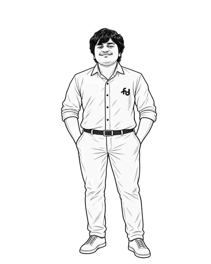 Caricature of P. Saashwathraj